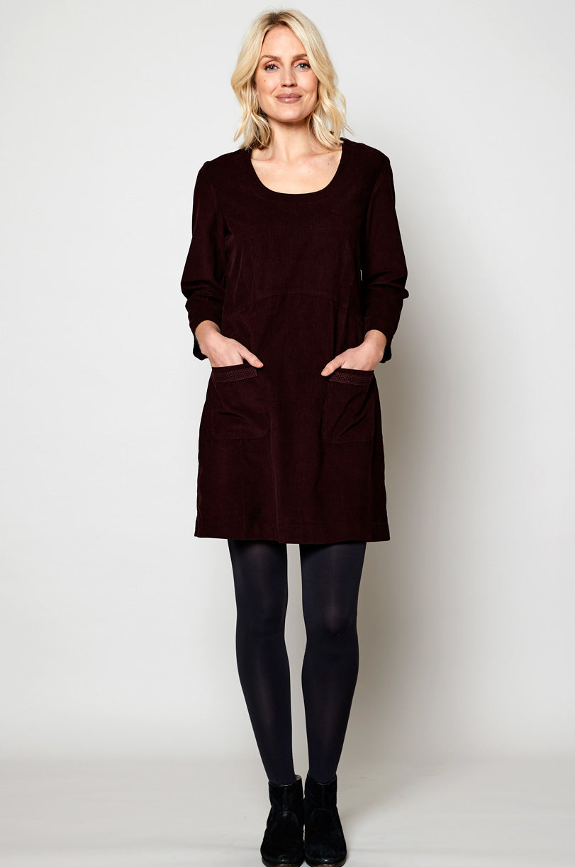 Cotton Crochet Insert Tunic Dress