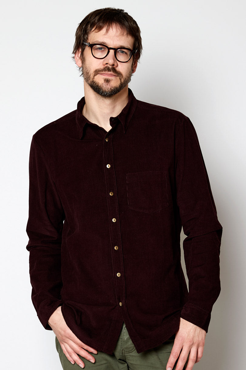 Cotton Needlecord Shirt