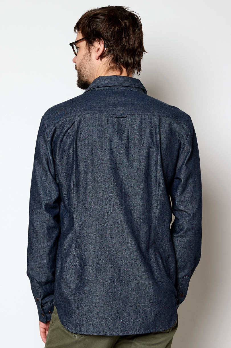 Denim Look Full Sleeve Shirt