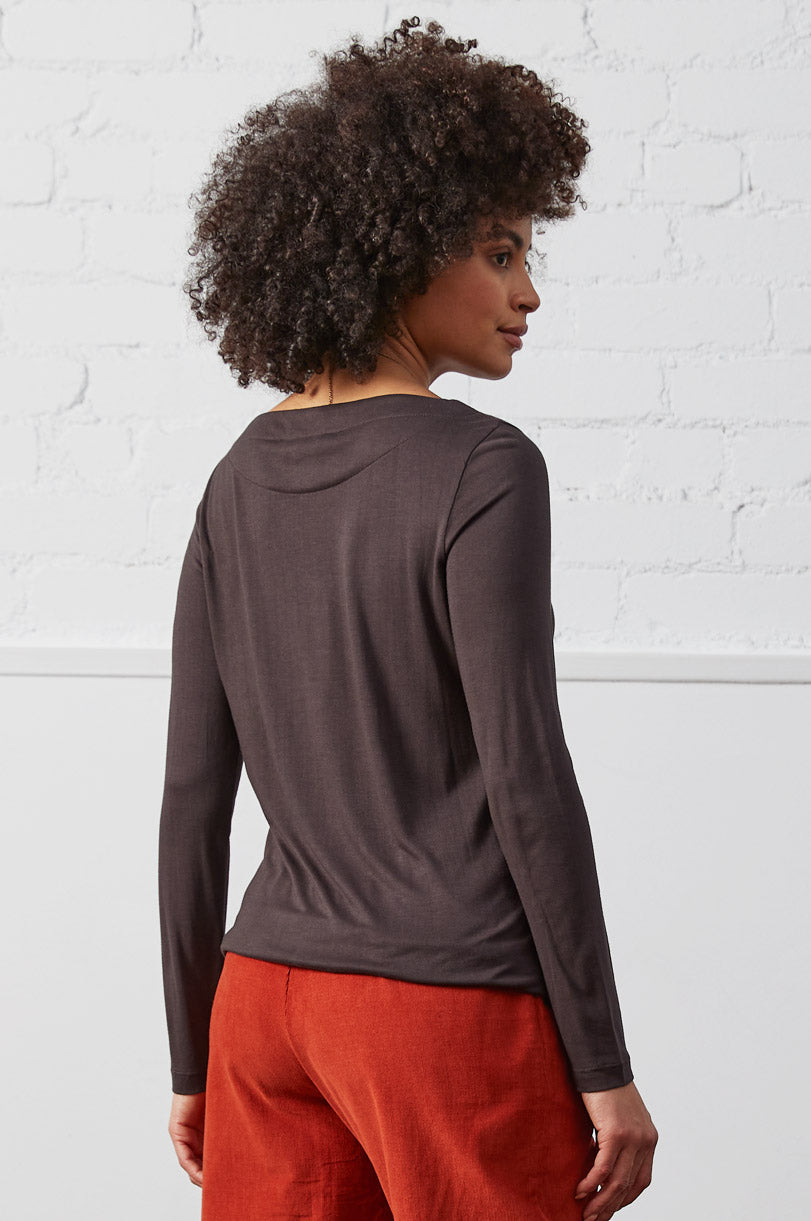 EC4093 Lenzing Ecovero Plain Jersey top