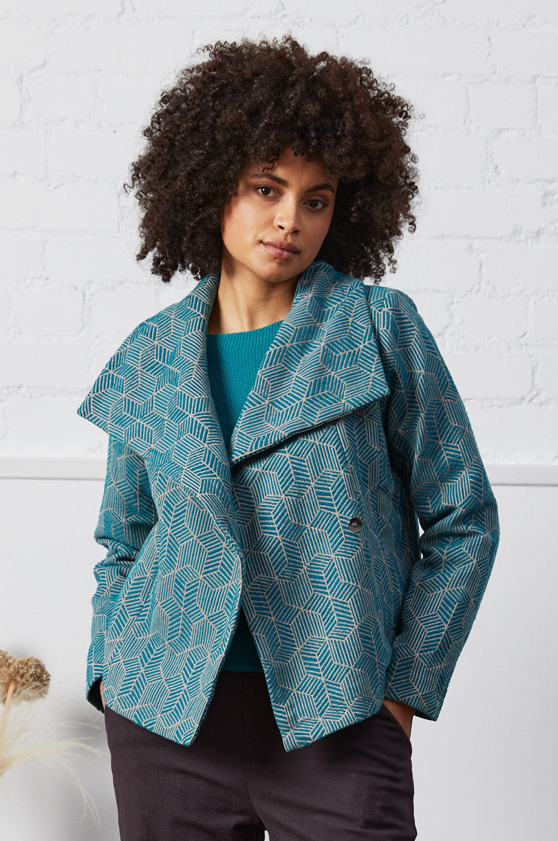Cotton Asymmetrical Jacket – Nomads Clothing