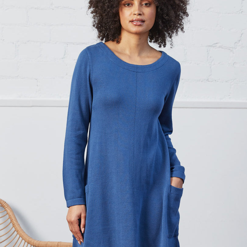 GOTS Organic Cotton Knit Pocket Dress
