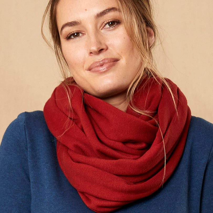 KQ0326  Organic Knitted Snood