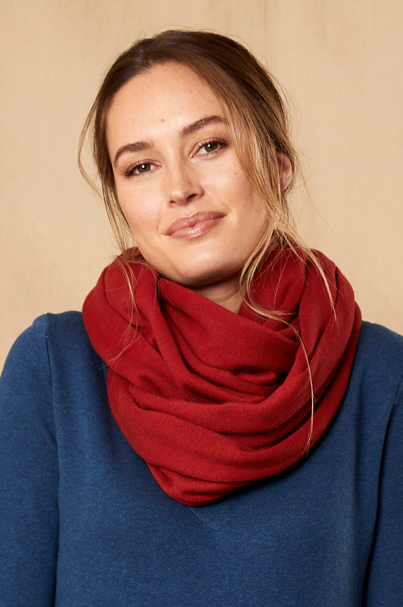 KQ0326  Organic Knitted Snood