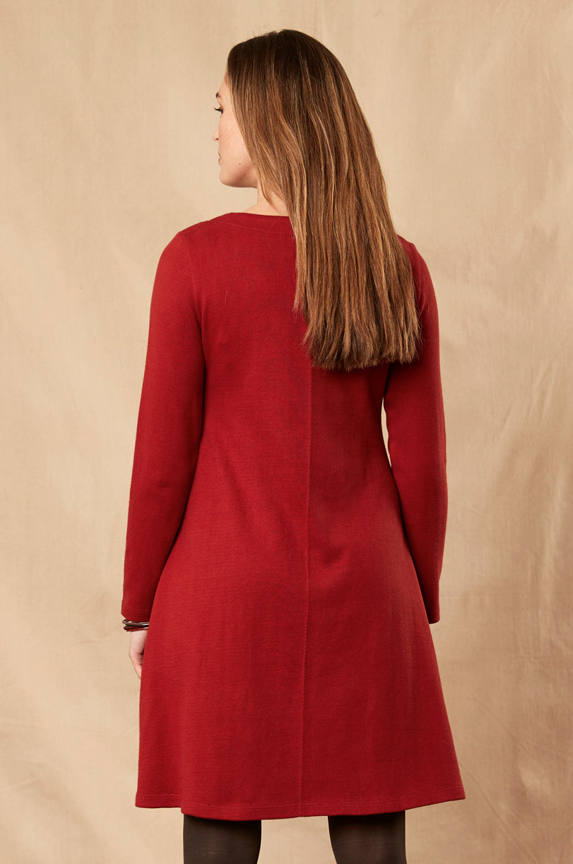 KQ3086  Organic Knitted Dress