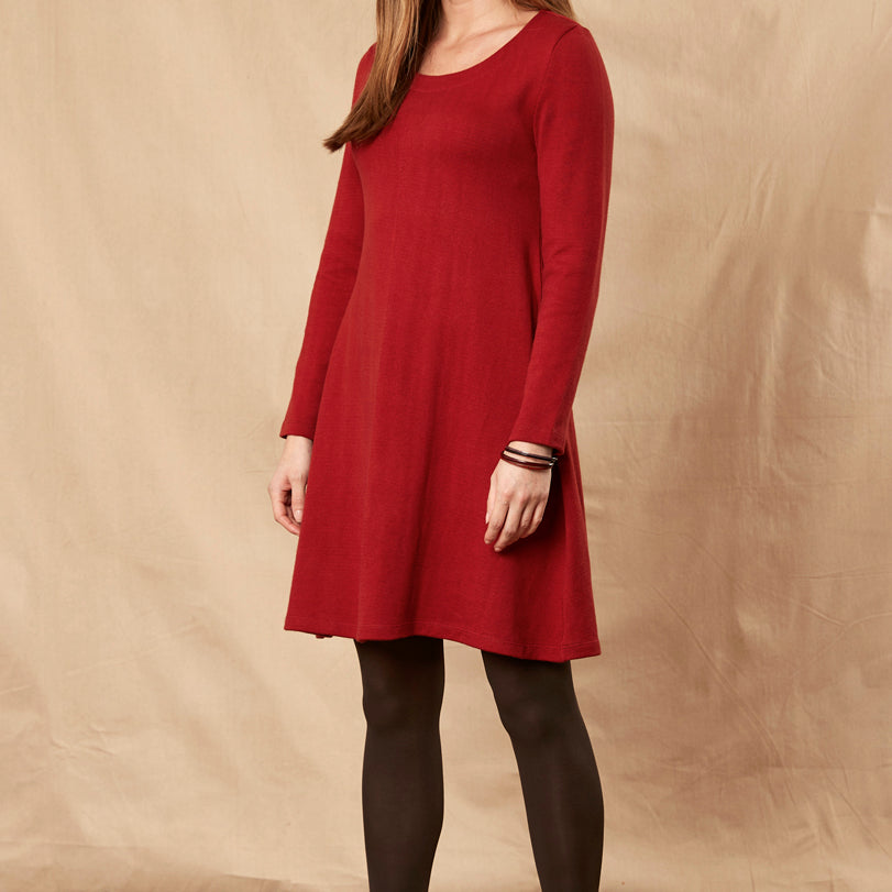 KQ3086  Organic Knitted Dress