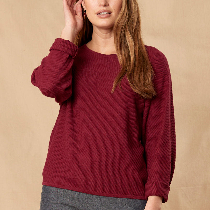GOTS Organic Cotton Raglan Jumper