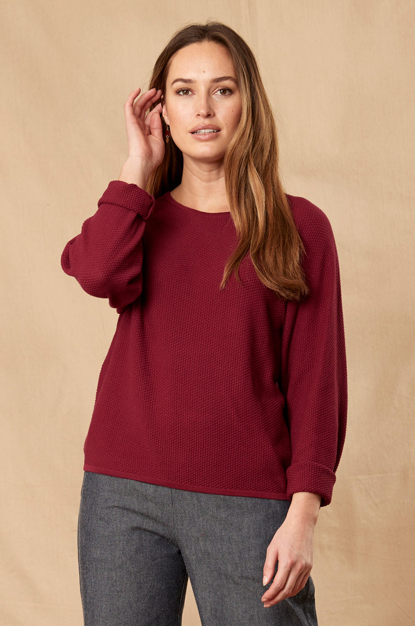 GOTS Organic Cotton Raglan Jumper