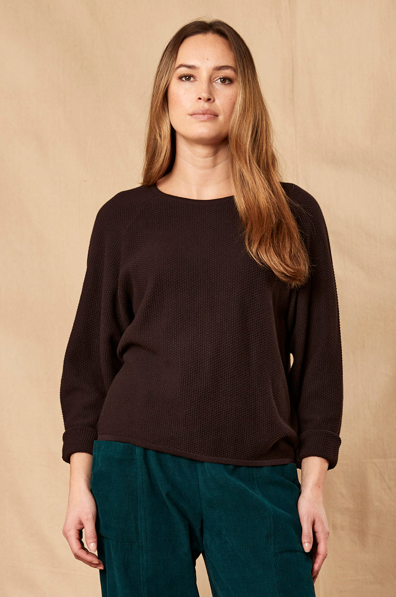 GOTS Organic Cotton Raglan Jumper