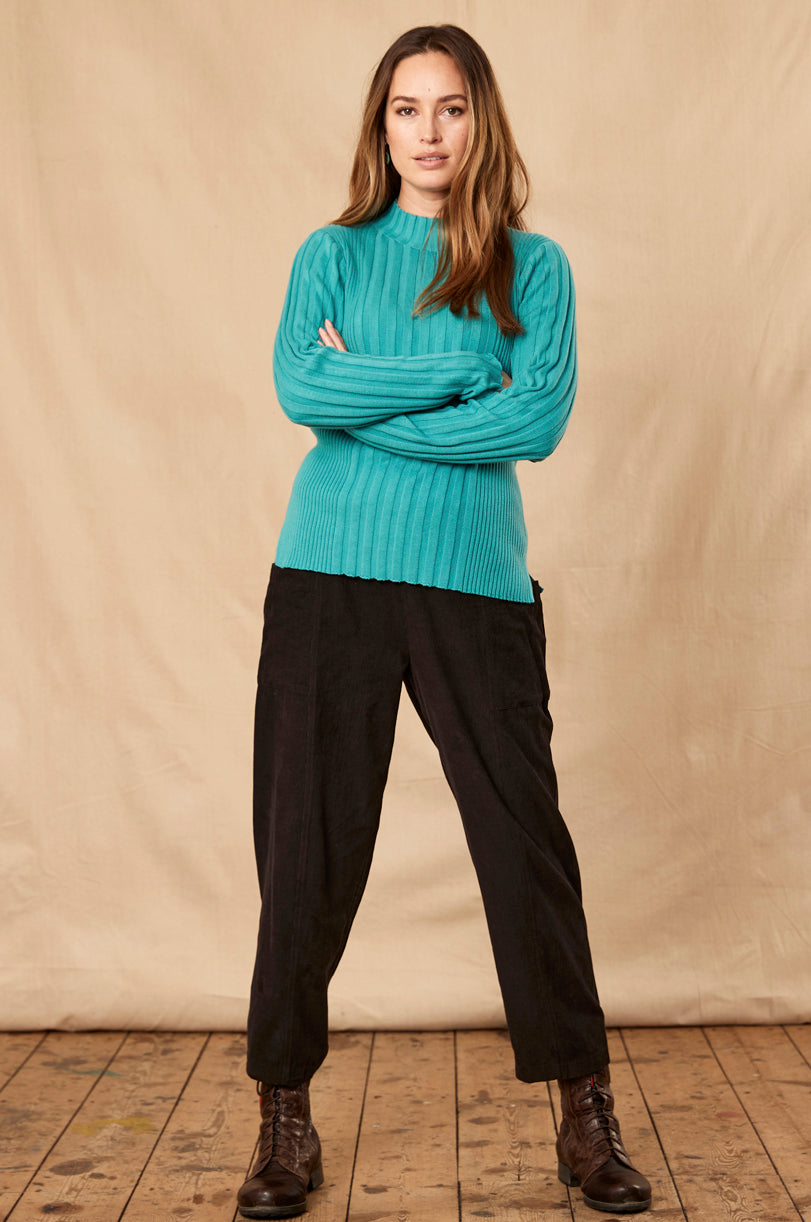 GOTS Organic Cotton Rib Jumper