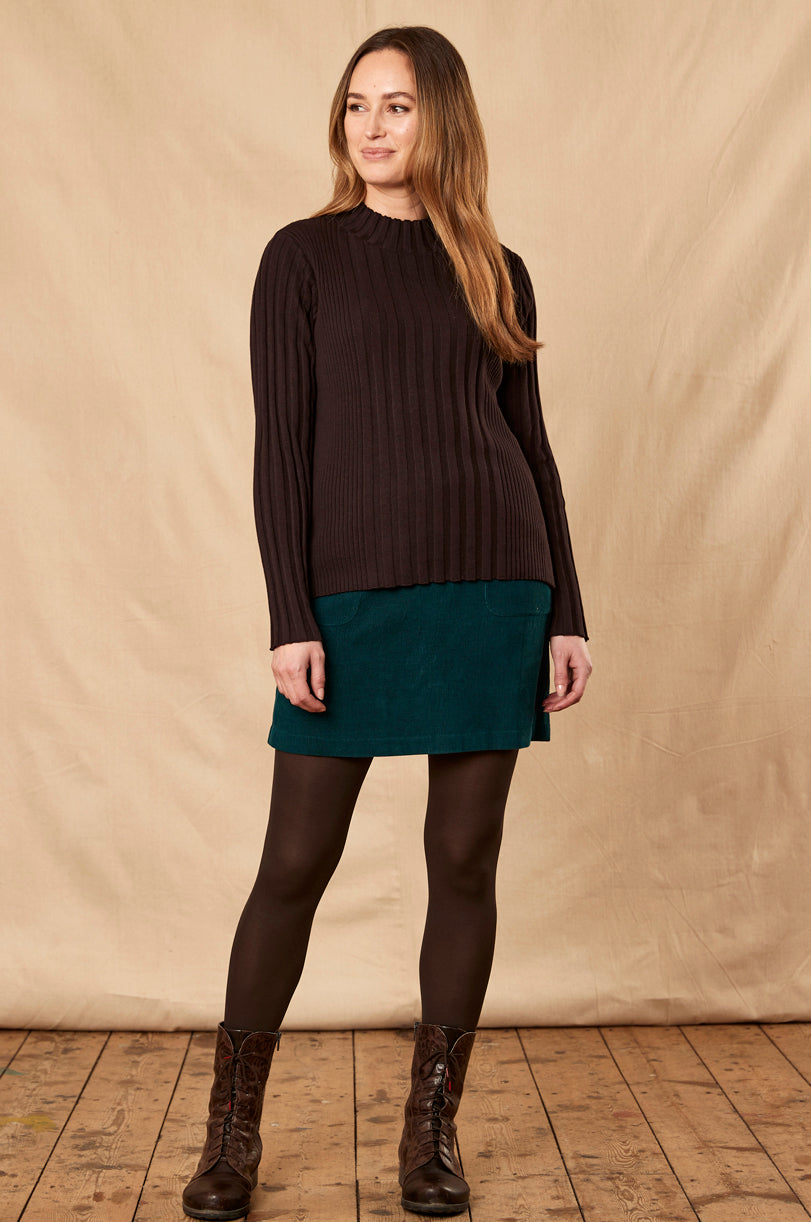 GOTS Organic Cotton Rib Jumper