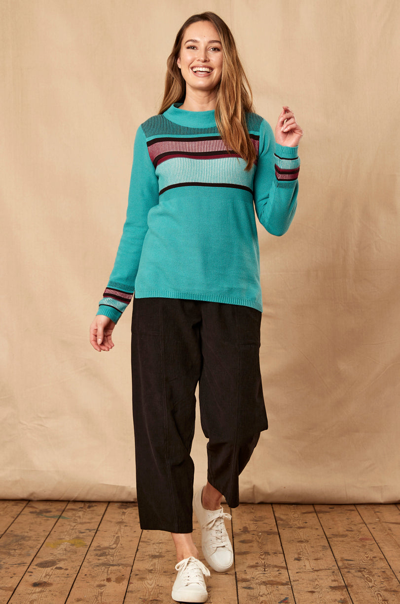 GOTS Organic Cotton Banding Jumper