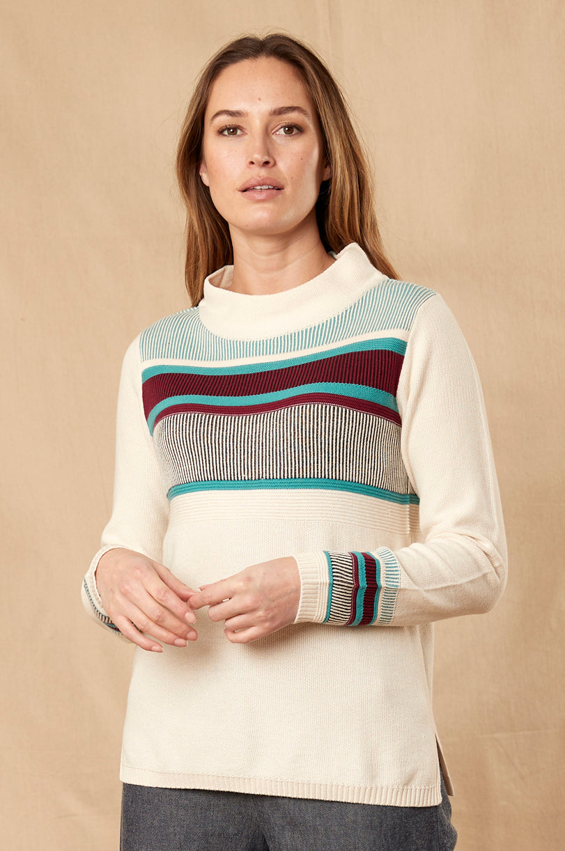 GOTS Organic Cotton Banding Jumper