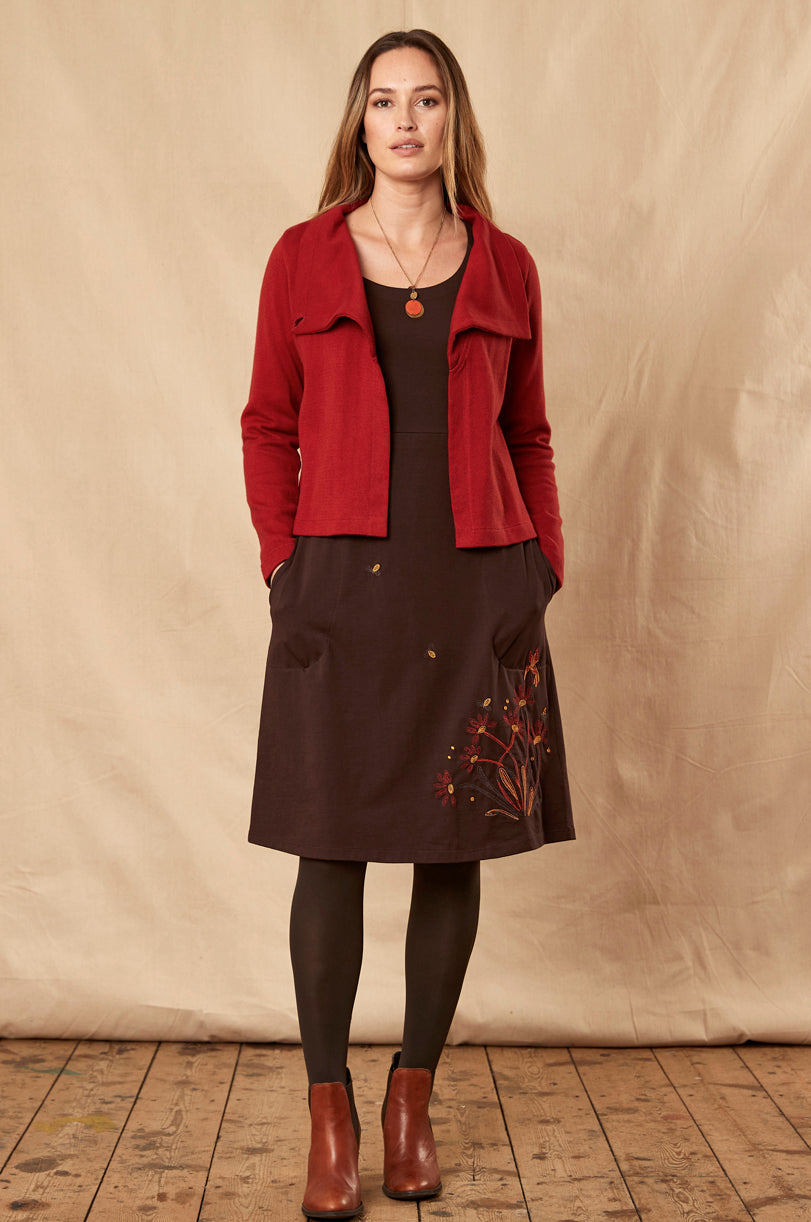 KQ7078  Knitted Cardi
