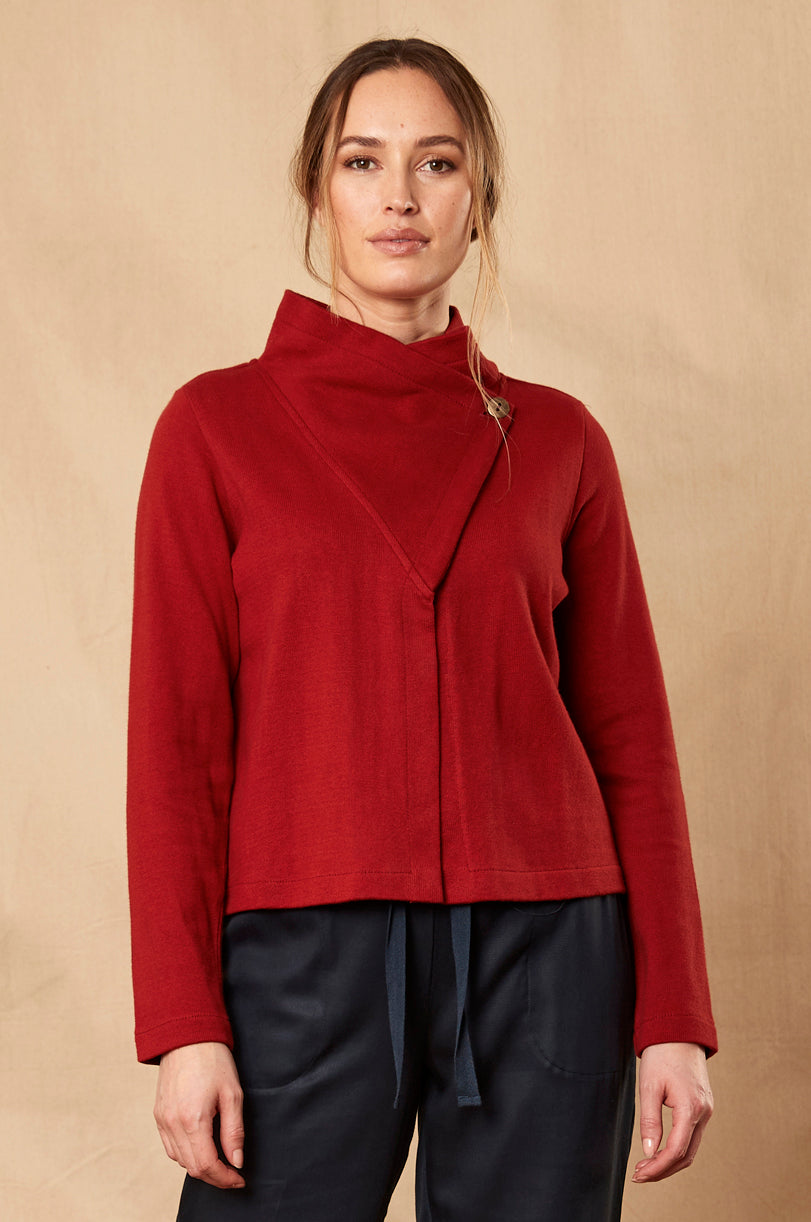 KQ7078  Knitted Cardi