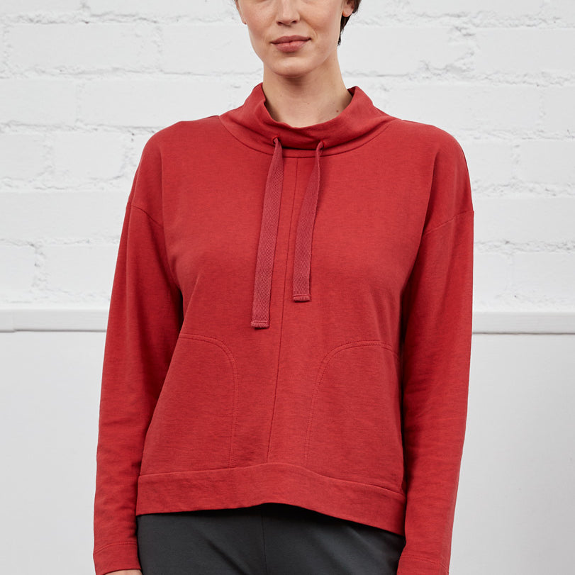 GOTS Organic Cotton Draw String Jumper