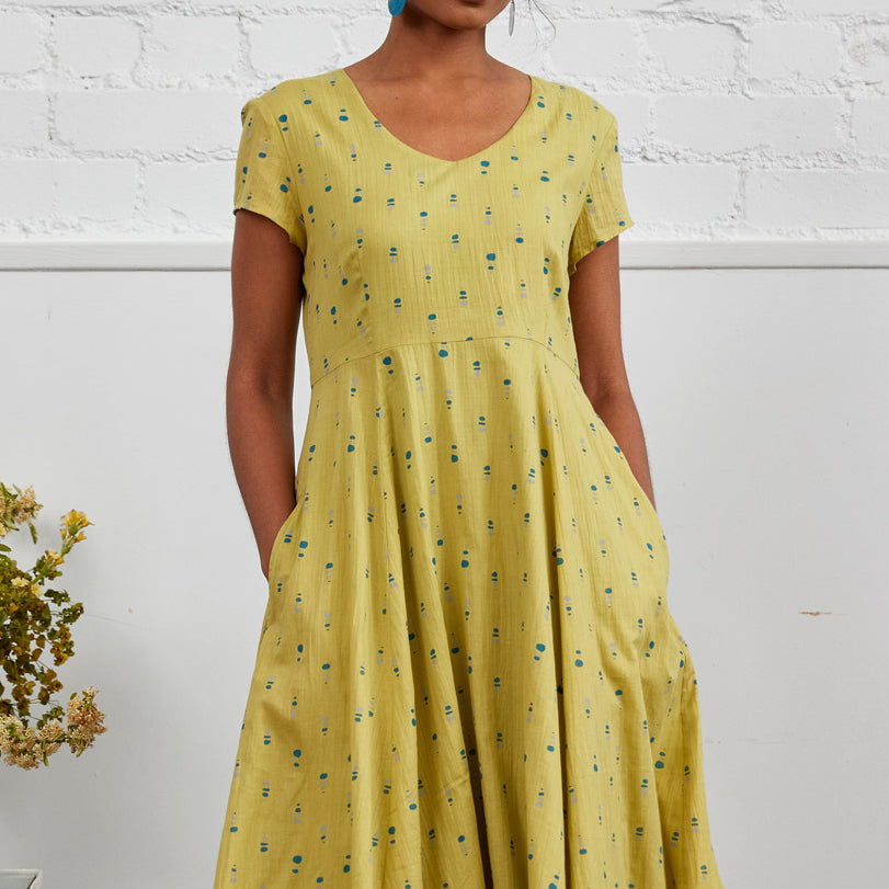 Cotton Voile Fit and Flare Matisse Dress