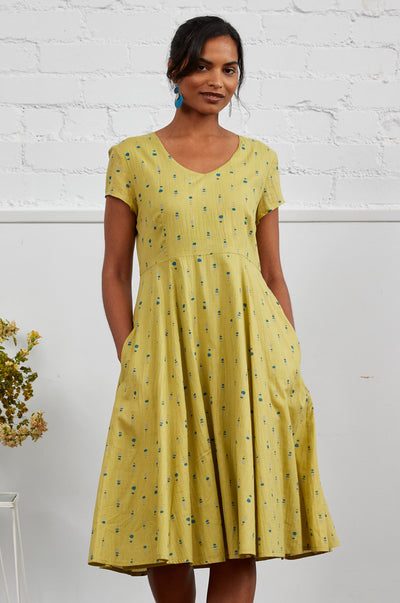 Cotton Voile Fit and Flare Matisse Dress