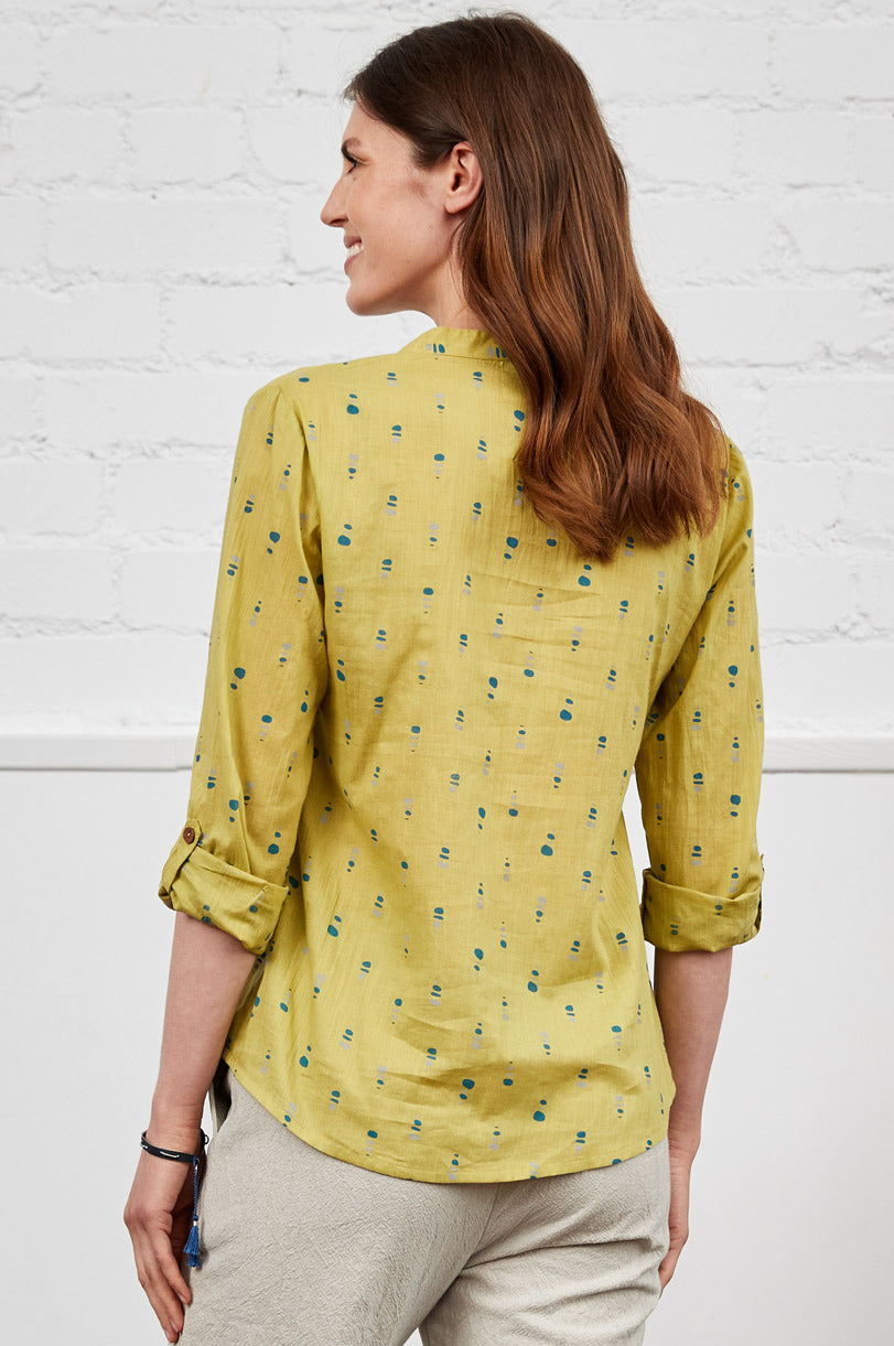Cotton Voile Matisse Shirt