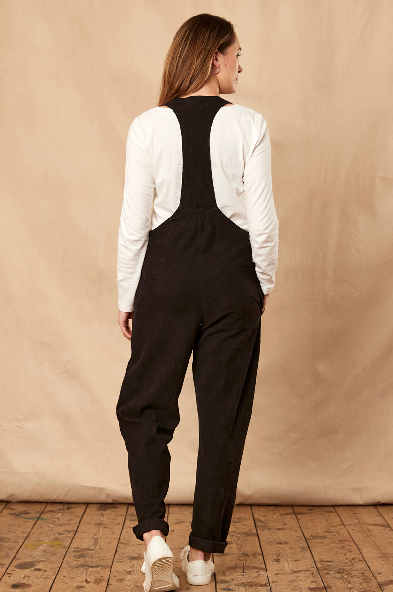 Cotton Needlecord Dungarees