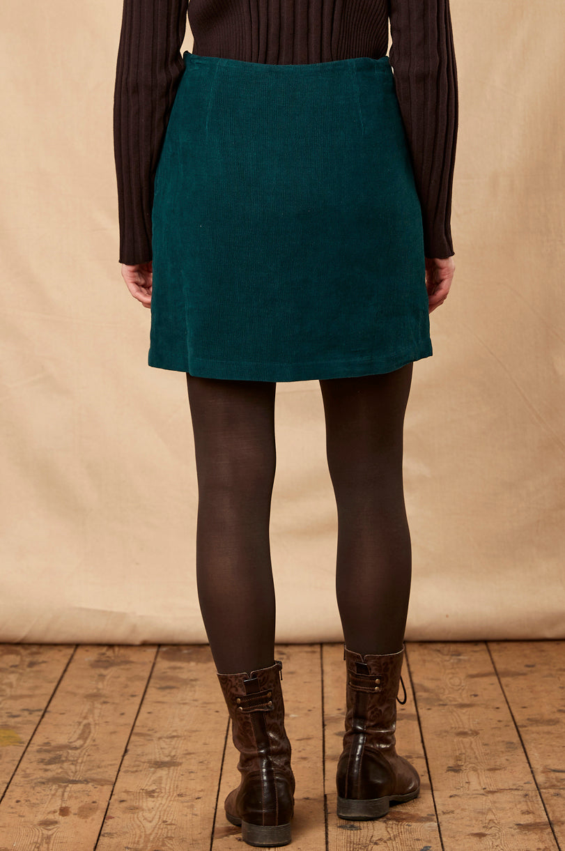Cotton Cord Mini Skirt