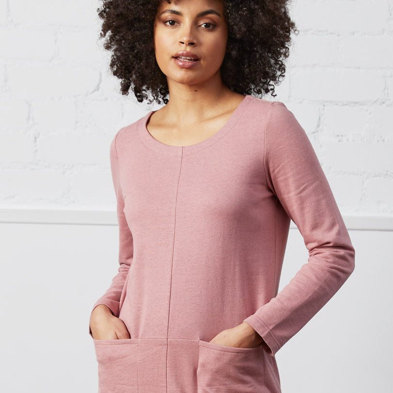 GOTS Organic Cotton Jersey Pocket Tunic