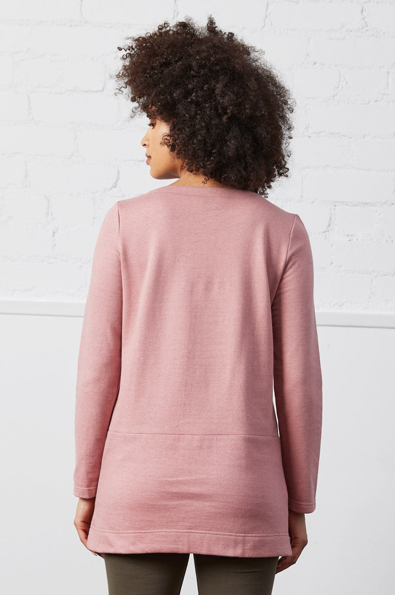 GOTS Organic Cotton Jersey Pocket Tunic