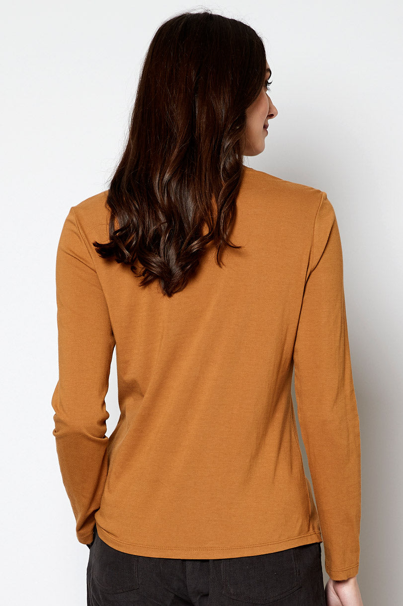 Organic Cotton Turtle Neck Top