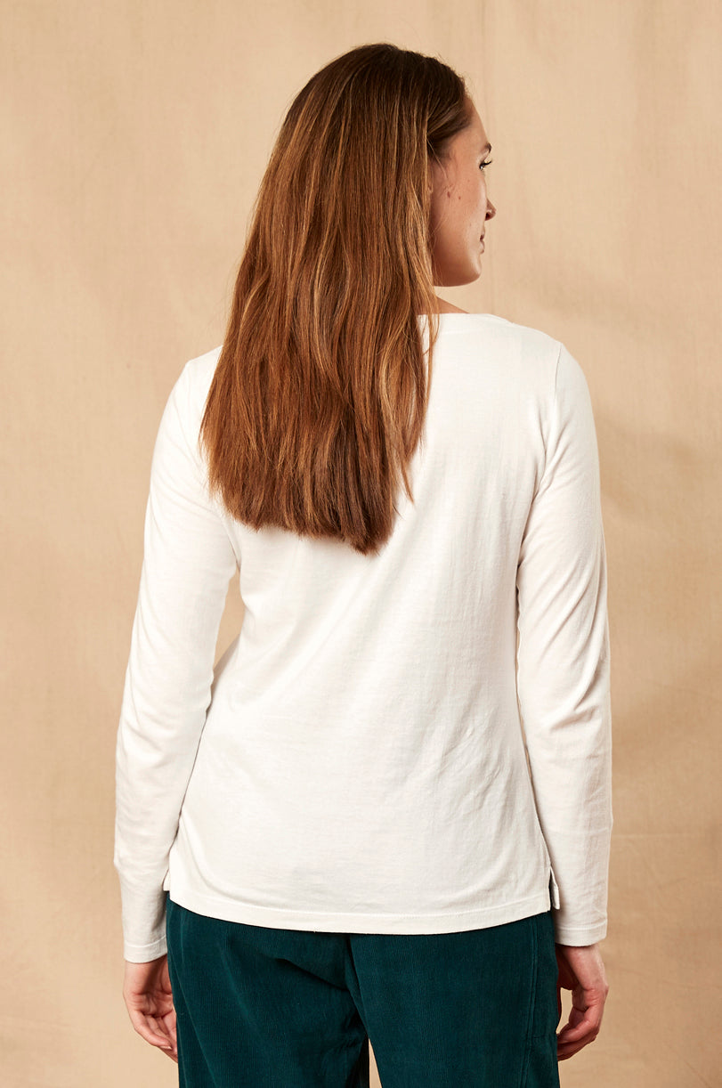 GOTS Organic Cotton Long Sleeve Top