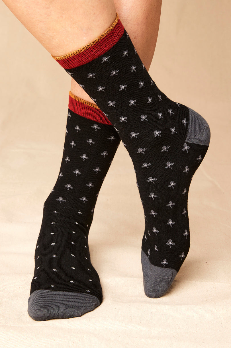 GOTS Organic Cotton Clover Socks