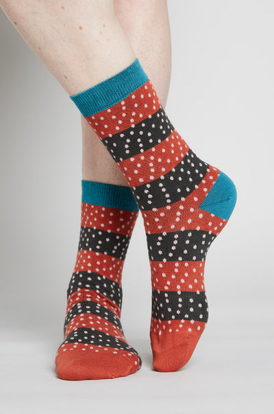 SK0460 Organic Cotton Spot Socks