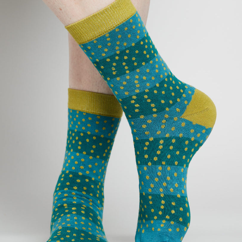 GOTS Organic Cotton Spot Socks