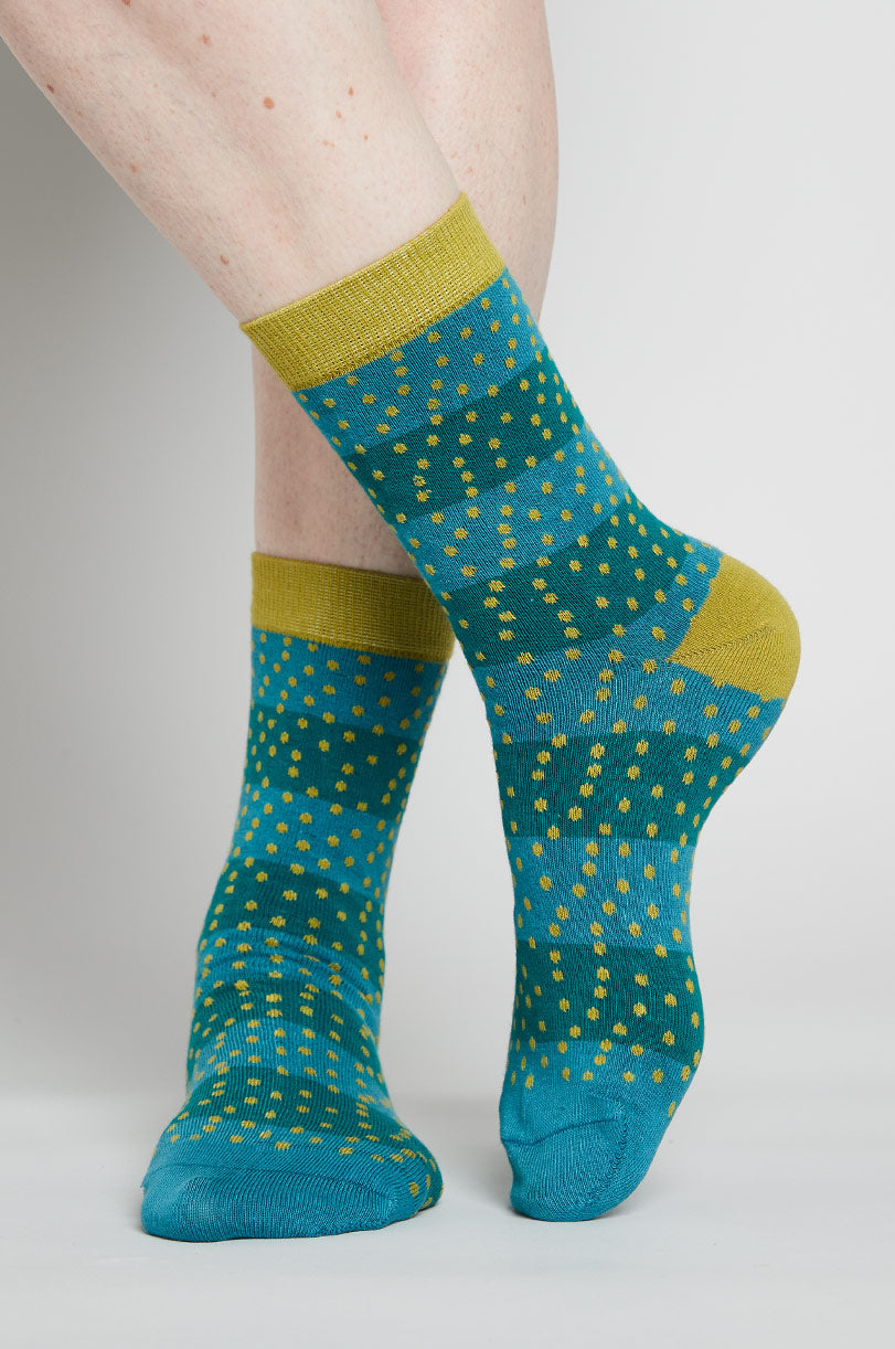 GOTS Organic Cotton Spot Socks