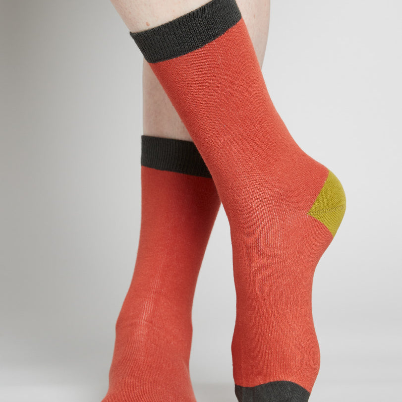 GOTS Organic Cotton Plain Colour Socks