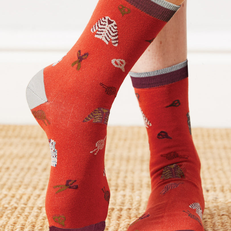 GOTS Organic Cotton Knitted Socks