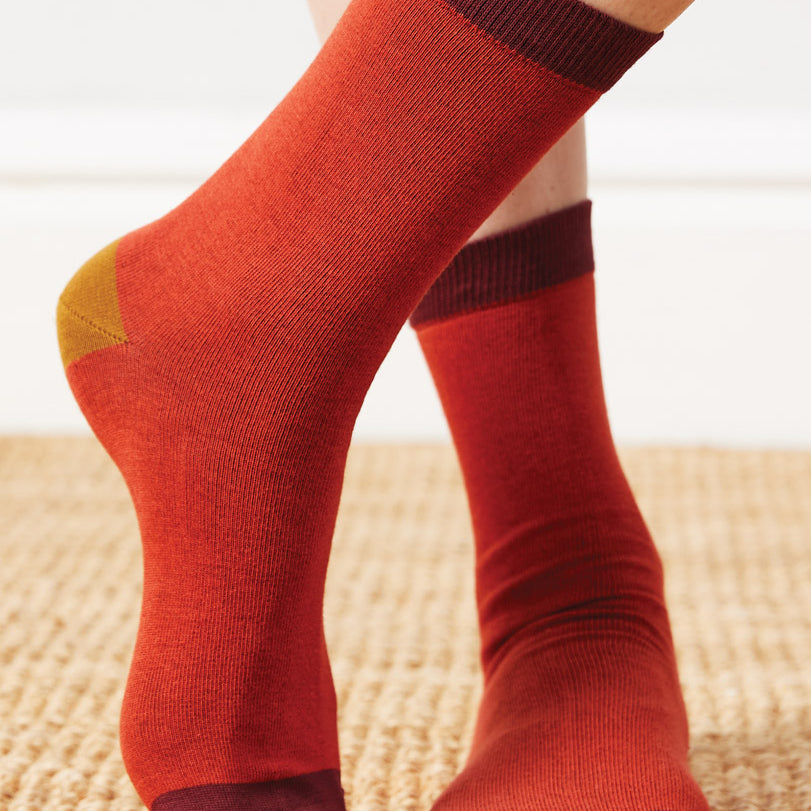 GOTS Organic Cotton Plain Socks