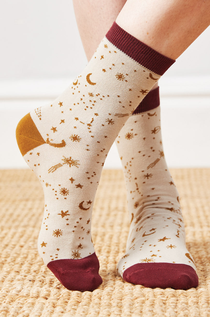 Organic Cotton Stargazer Socks