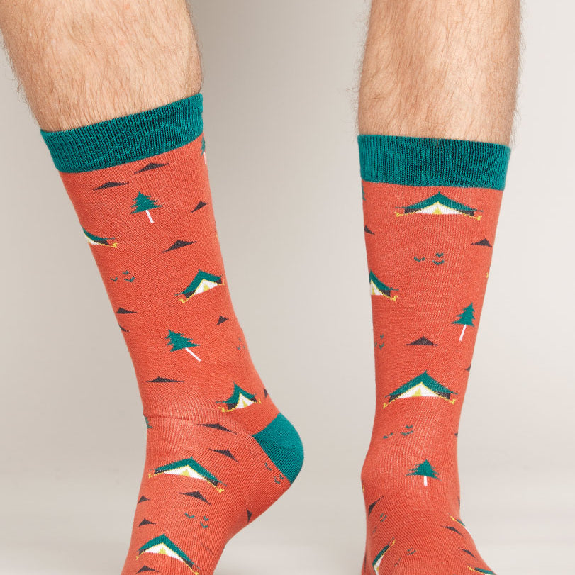 GOTS Organic Cotton Organic Bell Tent Socks