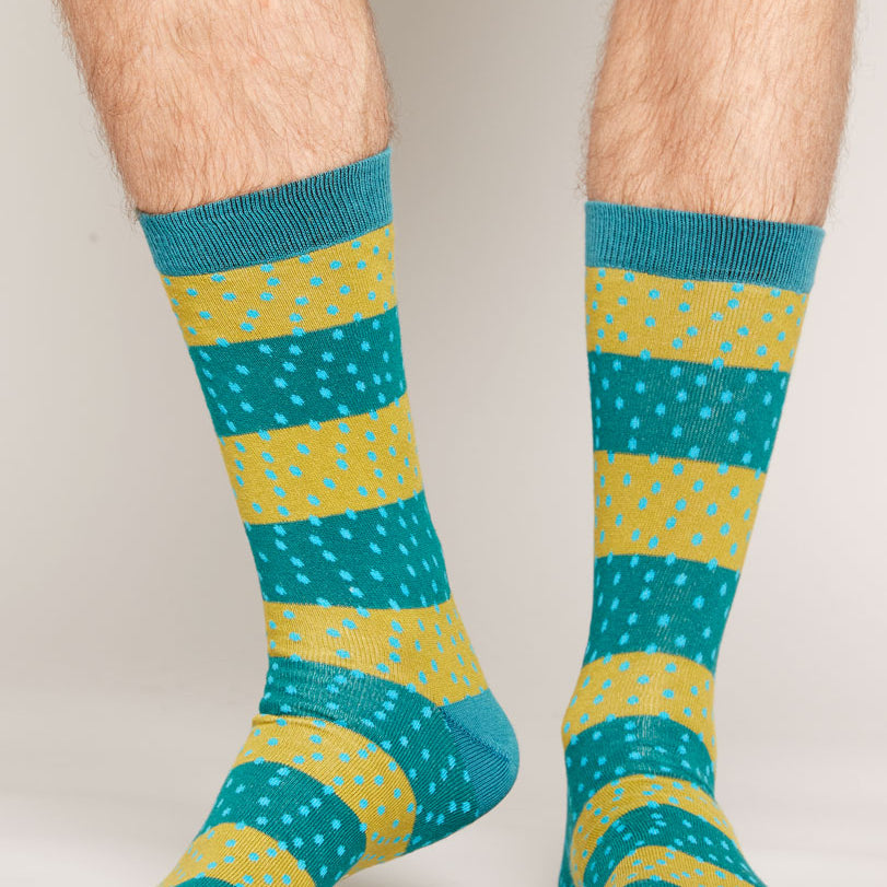 GOTS Organic Cotton Spotty Socks