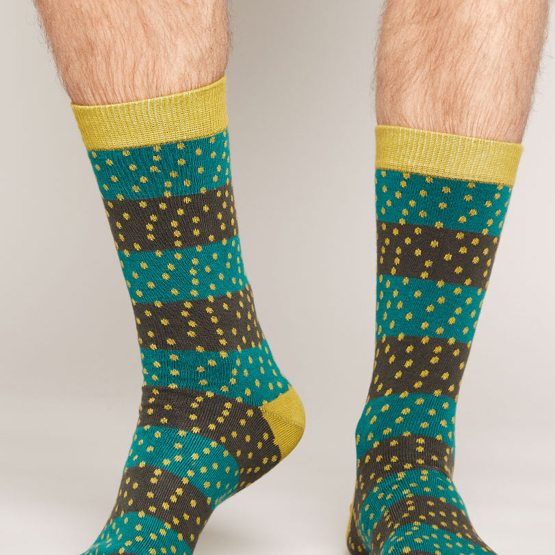 GOTS Organic Cotton Spotty Socks