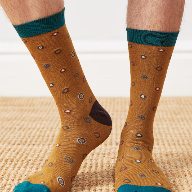GOTS Organic Cotton Spot Socks