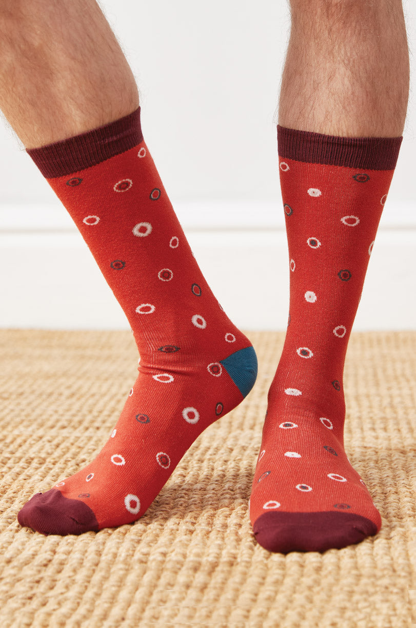 GOTS Organic Cotton Spot Socks