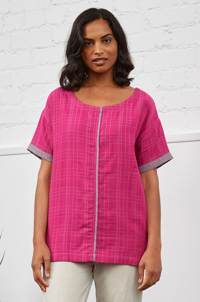 Cotton Reversible T Top