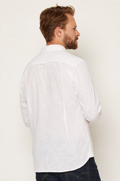 Cotton Long sleeve Slub Shirt