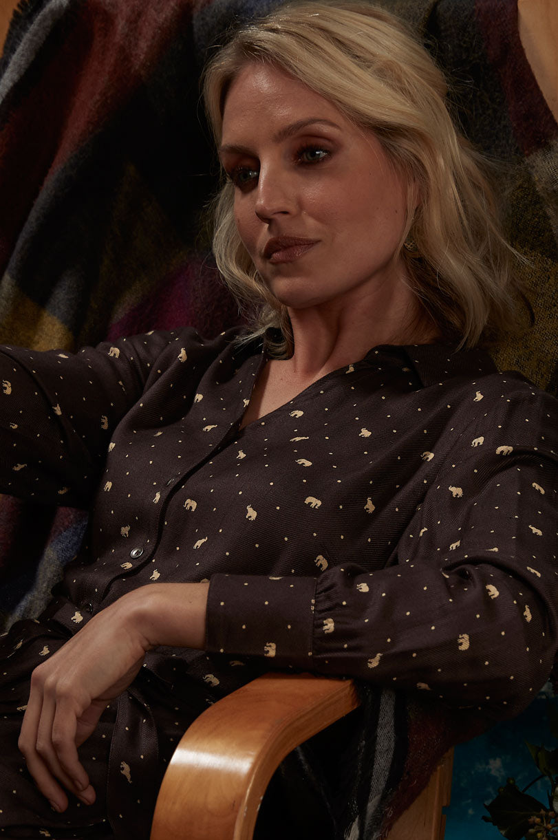 Viscose Shirt Dress