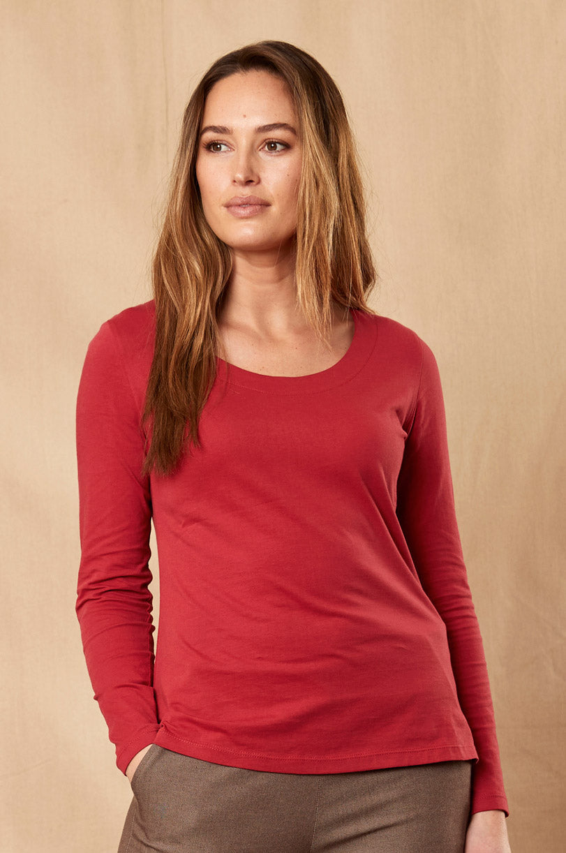 GOTS Organic Cotton Long Sleeve Top