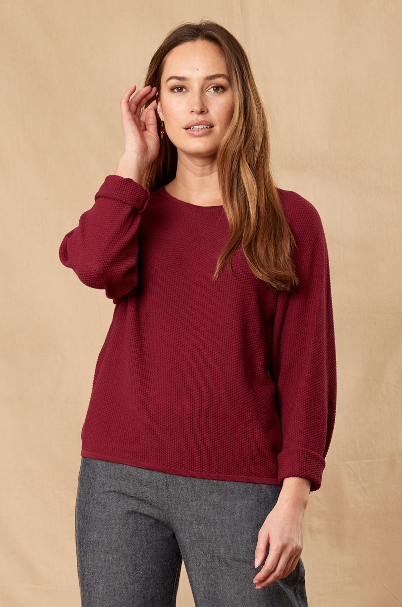 GOTS Organic Cotton Raglan Jumper