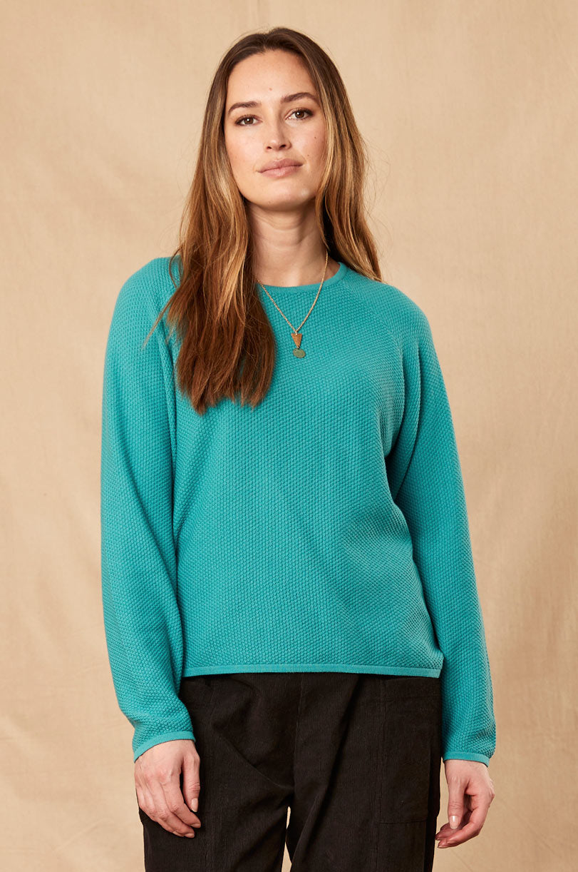 GOTS Organic Cotton Raglan Jumper