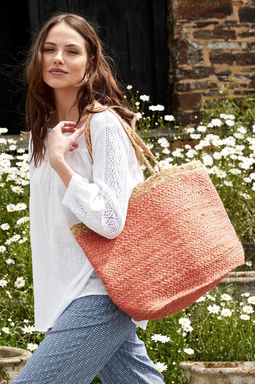 Terracotta Jute Bag