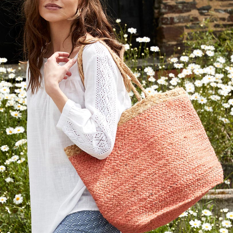 Terracotta Jute Bag